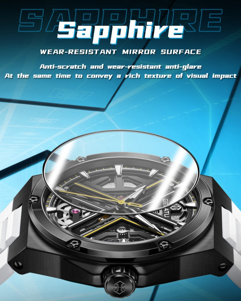 Havoc men's mechanical watch - sapphire mirror