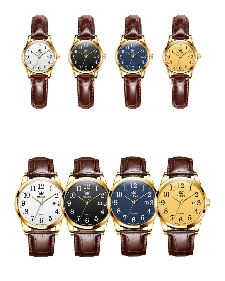 Native Hide couples watch - collection