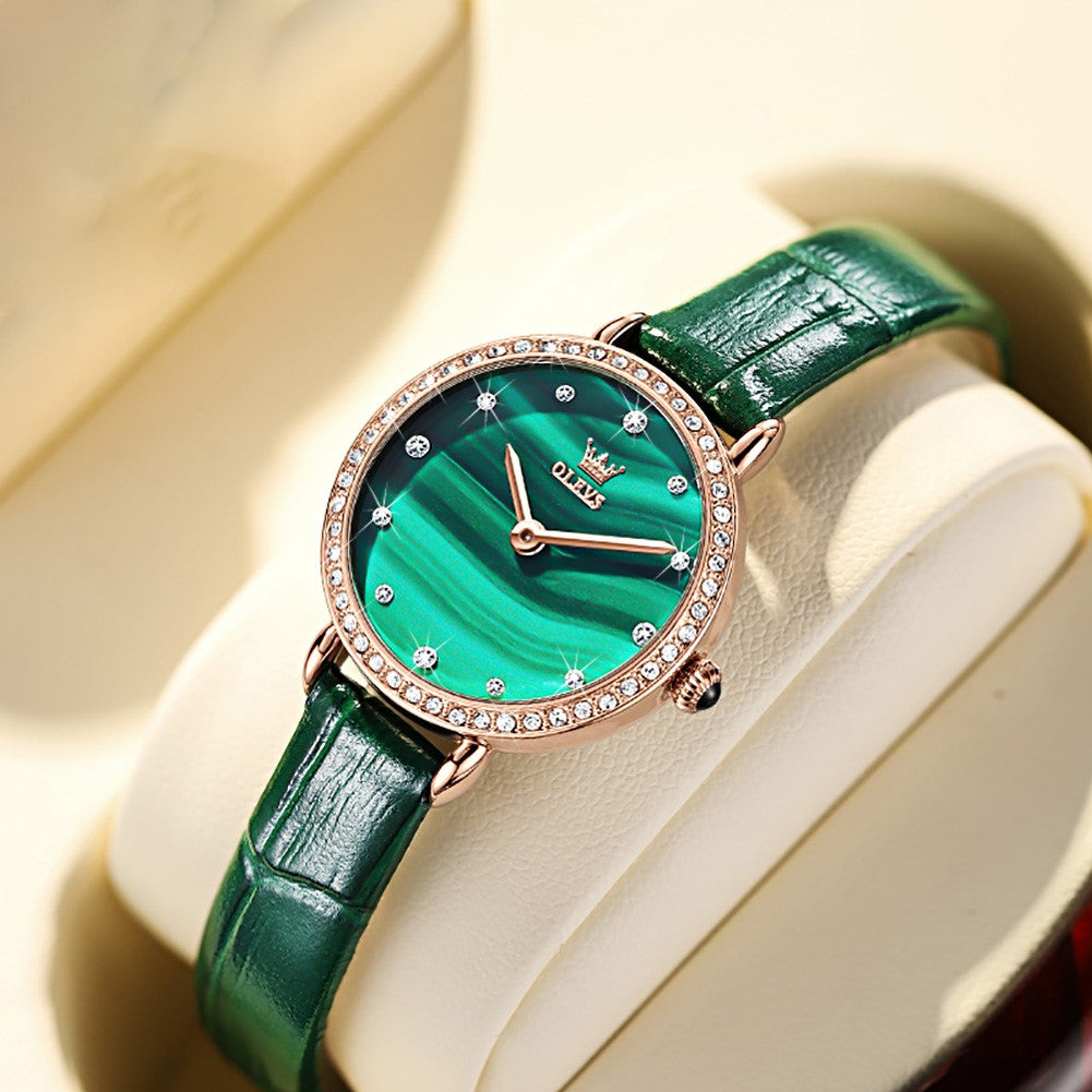 Tide women's quartz watch - green