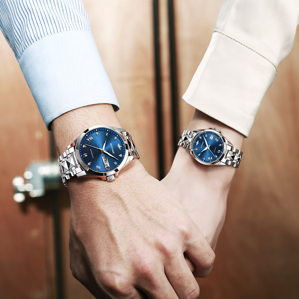 Blue couples watch