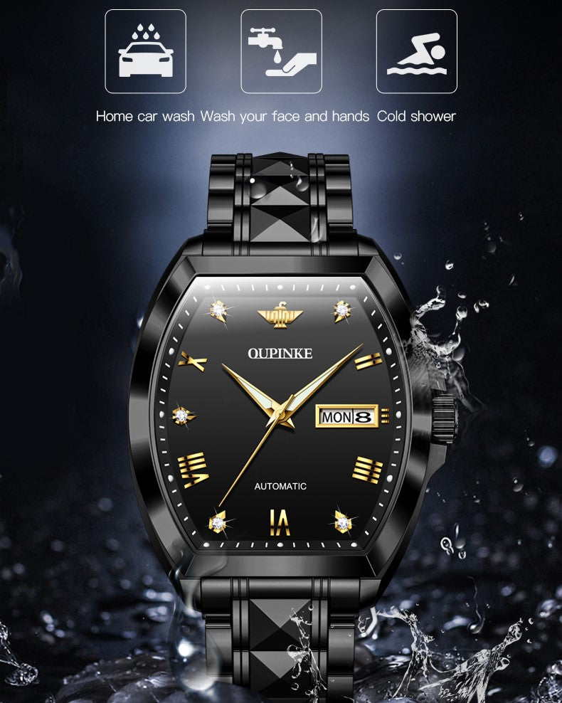 Lefimar Barry mechanical watch - waterproof and water resistant
