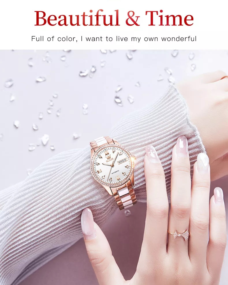 Lefimar Apollo Allure mechanical watch for women
