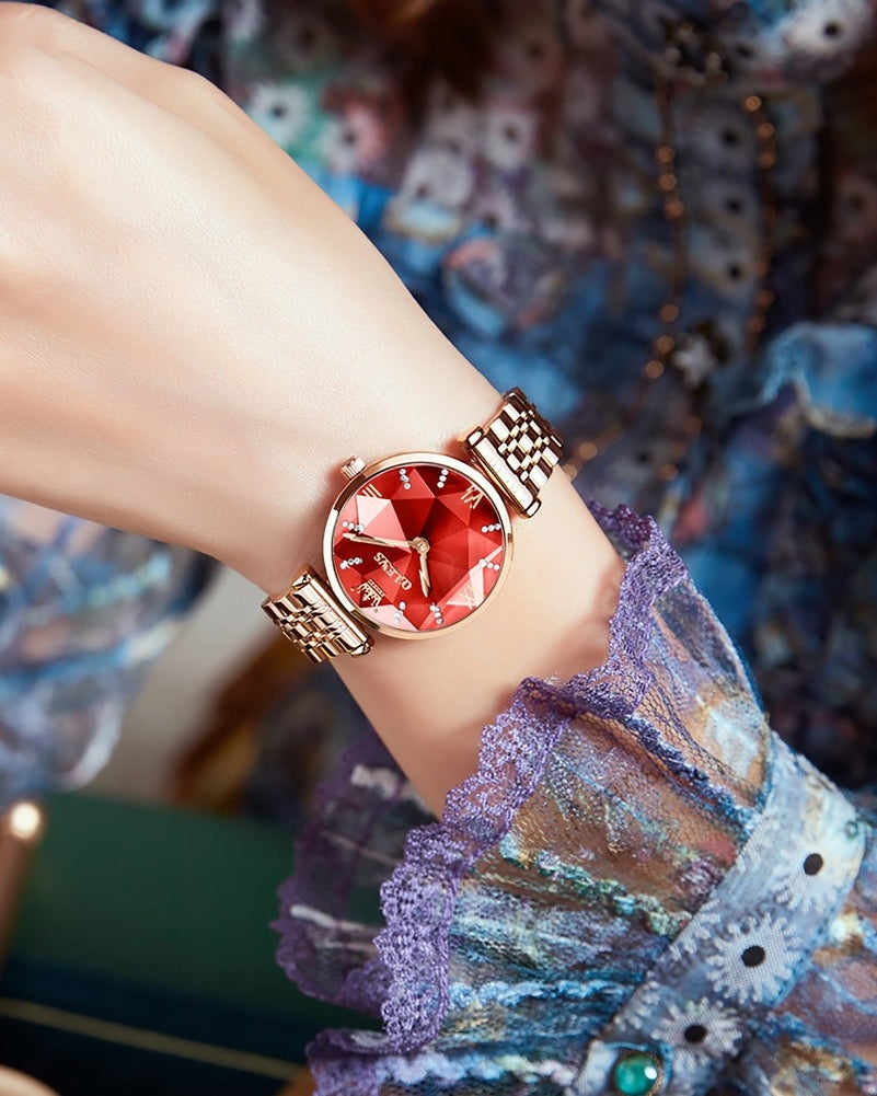 Spirits women's quartz watch - red