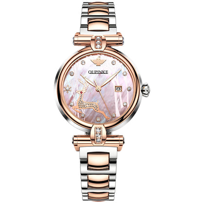 Oh Deer women's watch - pink