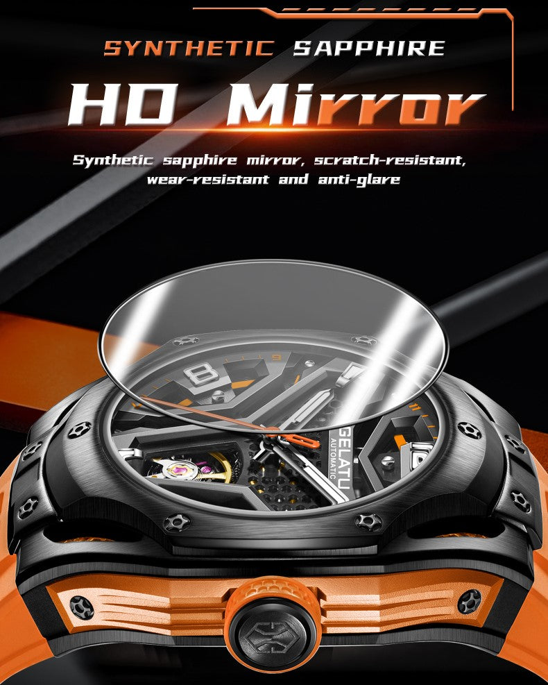 Titan men's mechanical watch - sapphire mirror