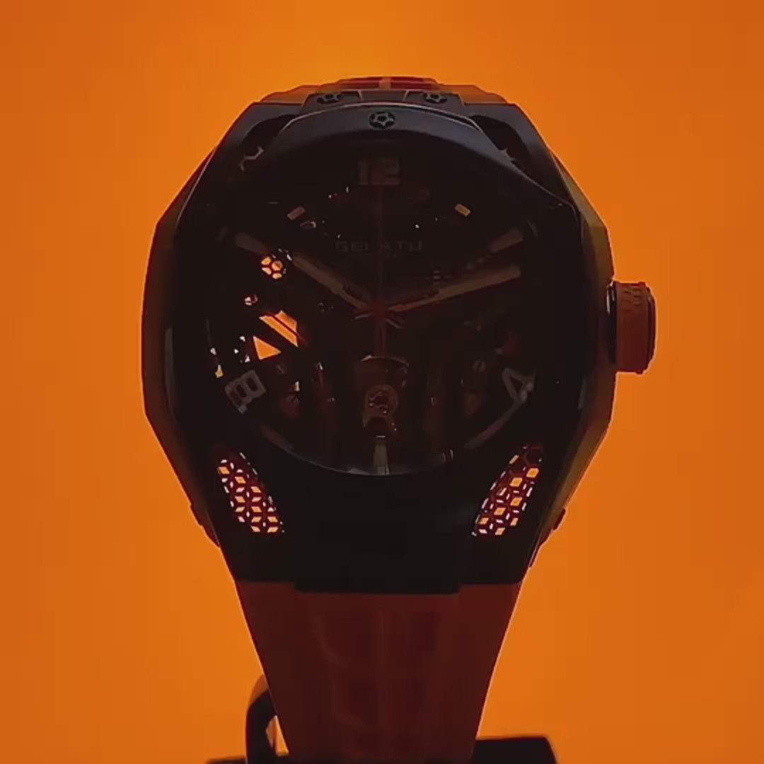 Titan men's mechanical watch - video