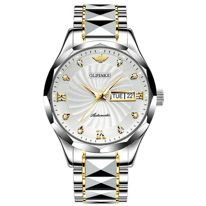 Apollo Vortex P Lefimar Mechanical Couples Watch - White
