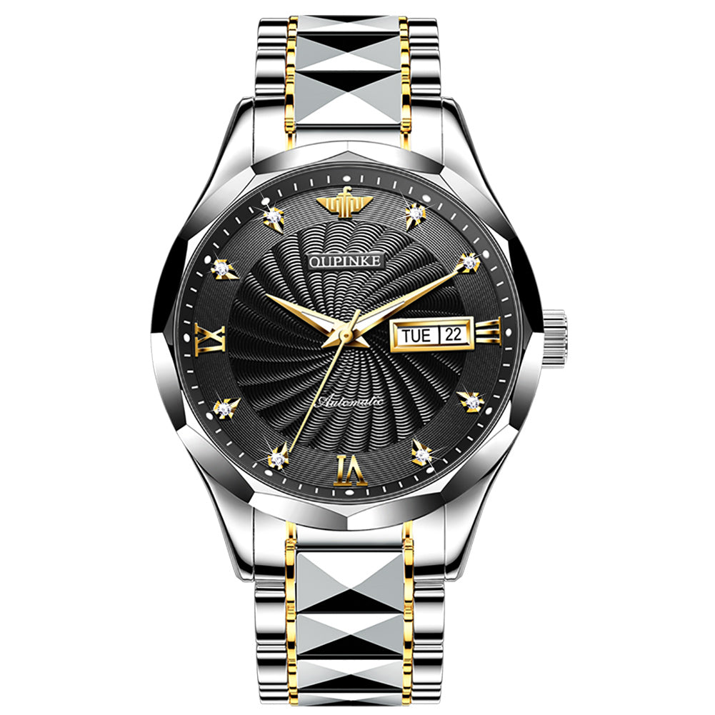 Apollo Vortex P Lefimar Mechanical Couples Watch - Black