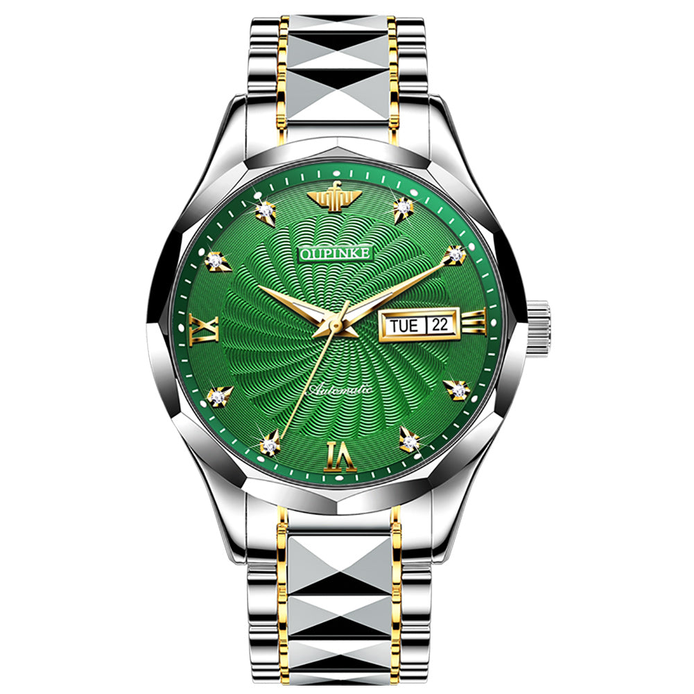 Apollo Vortex P Lefimar Mechanical Couples Watch - Green