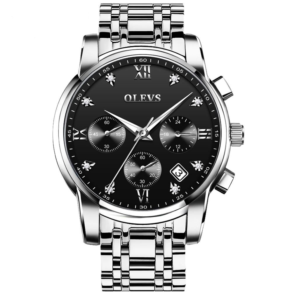 Apex chronograph men's watch - black