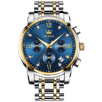 Apex chronograph men's watch - blue