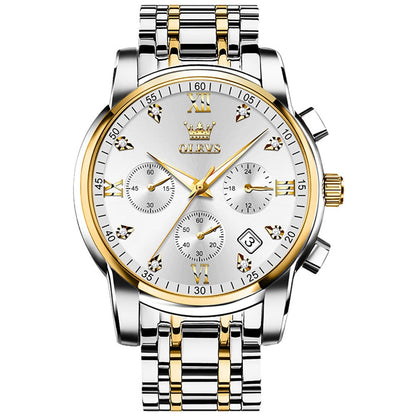 Apex chronograph men's watch - white