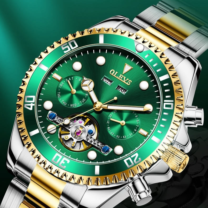 Phantom Dot men's watch - green