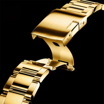 Vault men's chronograph mechanical watch - butterfly clasp
