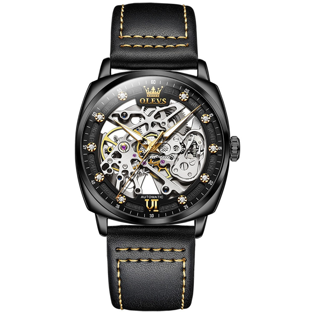 Hollow Forge men's watch - black