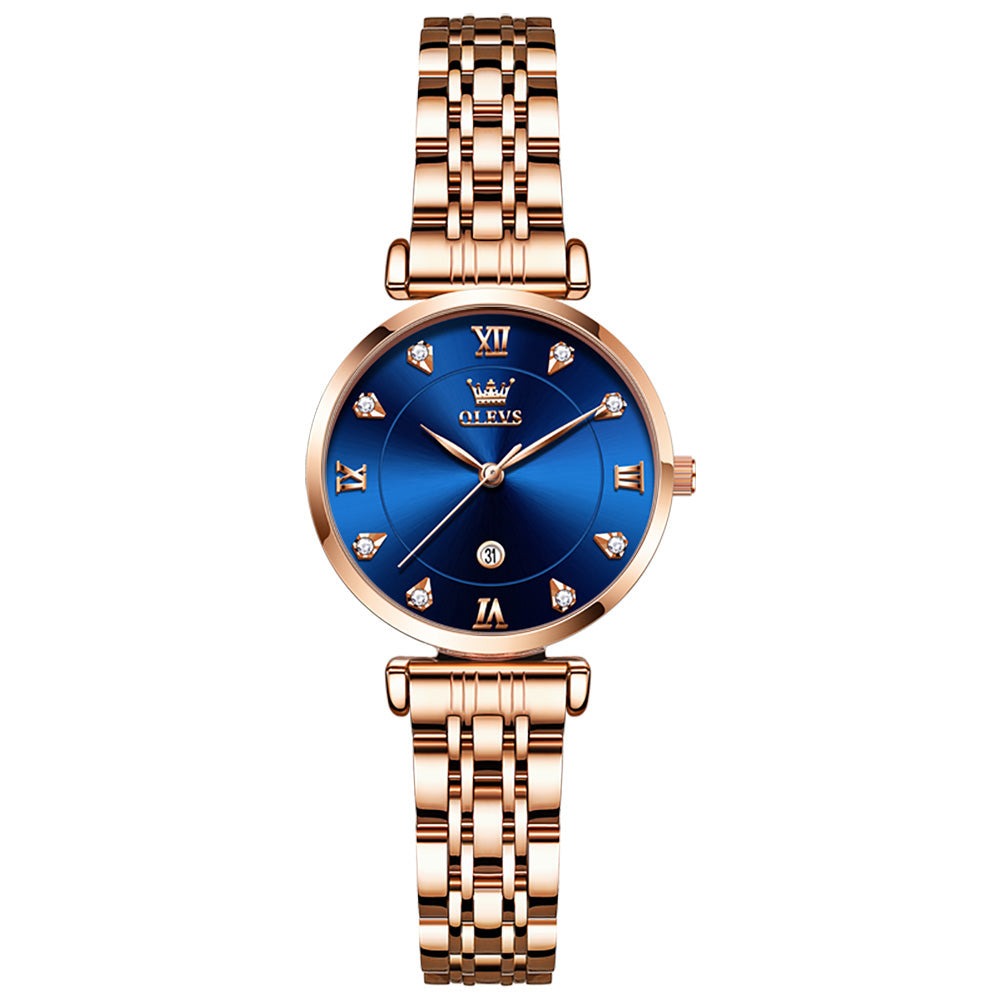 Royal women's quartz watch - blue