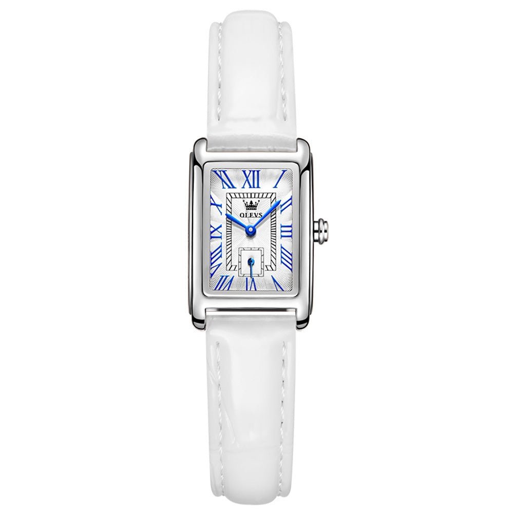 Quatro quartz women's watch - white