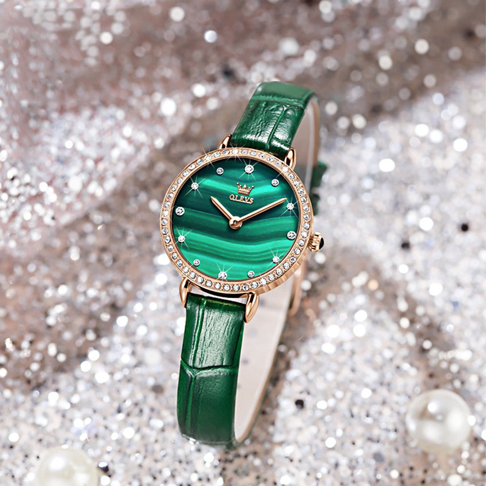 Tide women's quartz watch - green