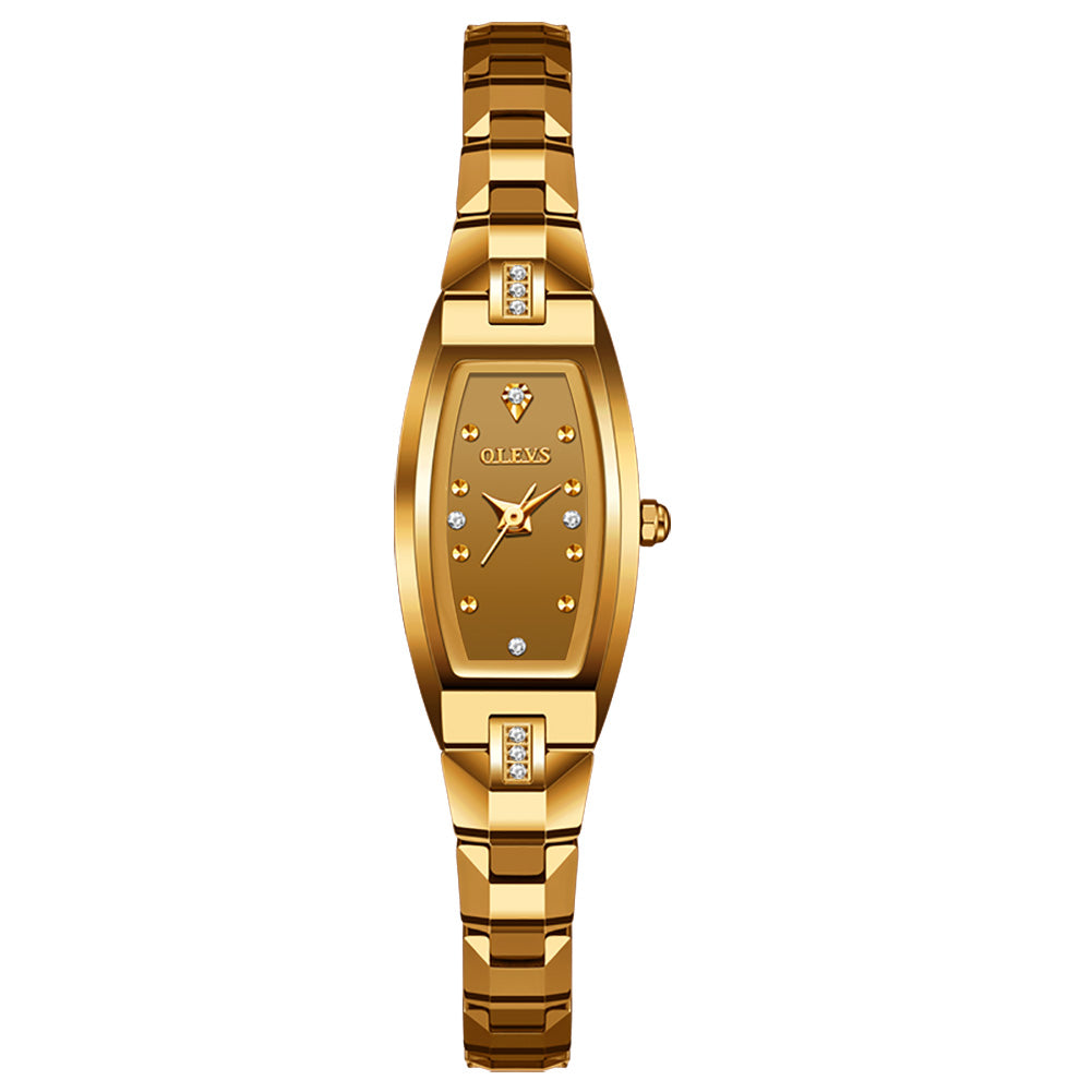 Tania women's quartz watch - gold