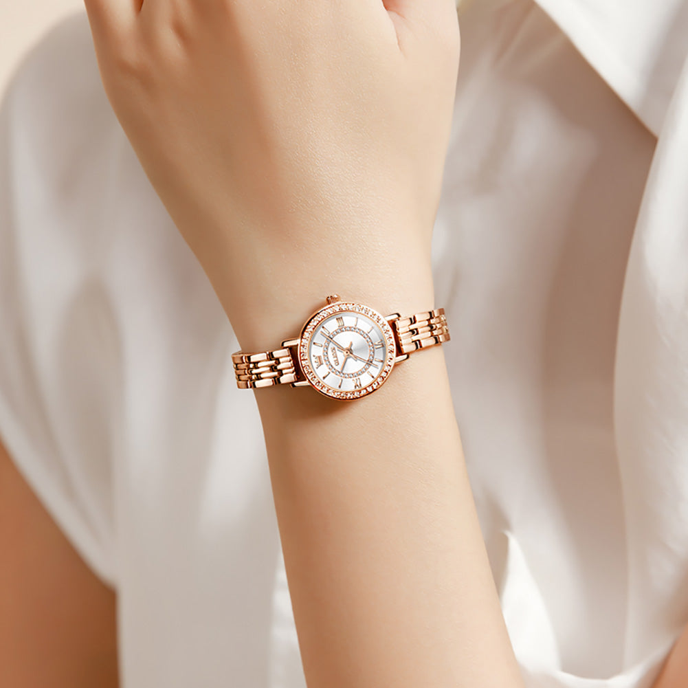 Utopia women's quartz watch - white